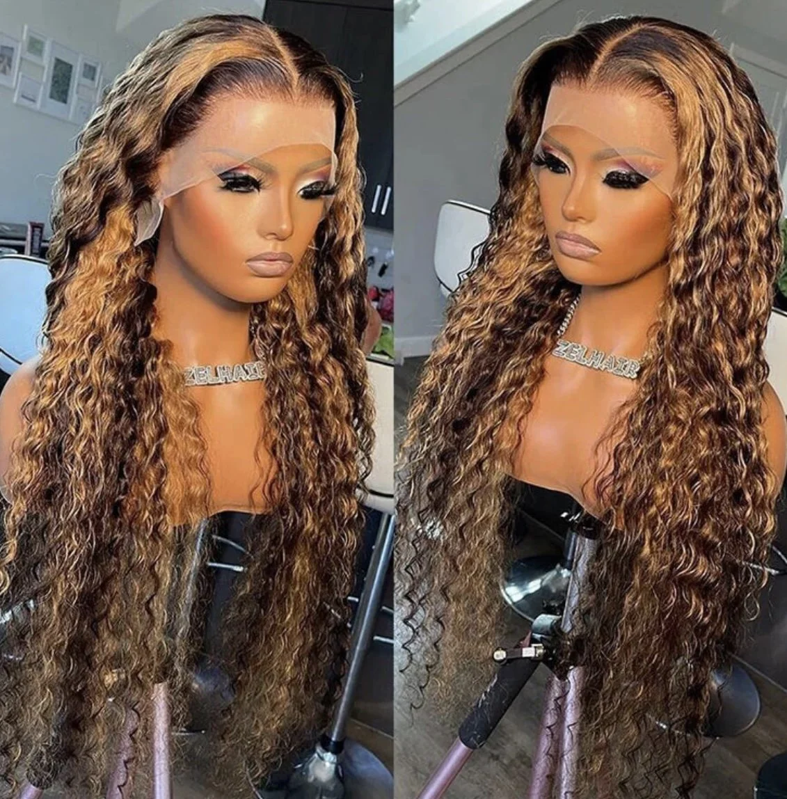 Highlight deep wave curly