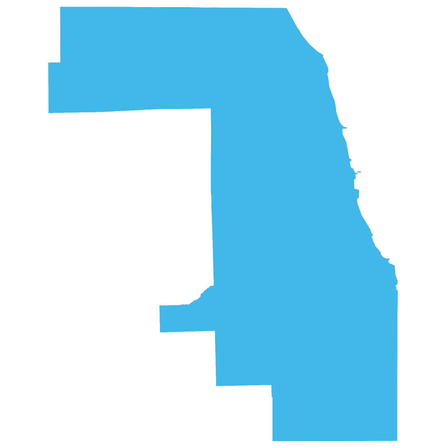 Chicago Type City Implementing Metabolic Strategies in the City