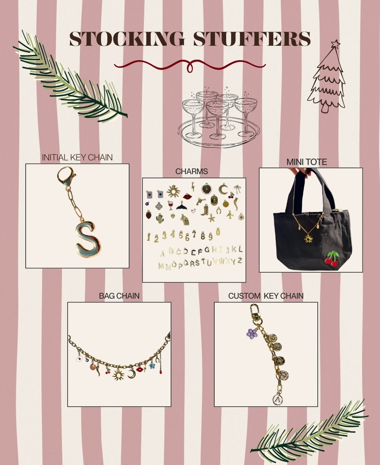 The most thoughtful gifts are always personalized - the only stocking stuffers you&rsquo;ll need. 

DM for orders 🍸🌬️🍓🧦

#stockingstuffers #giftideas #personalized