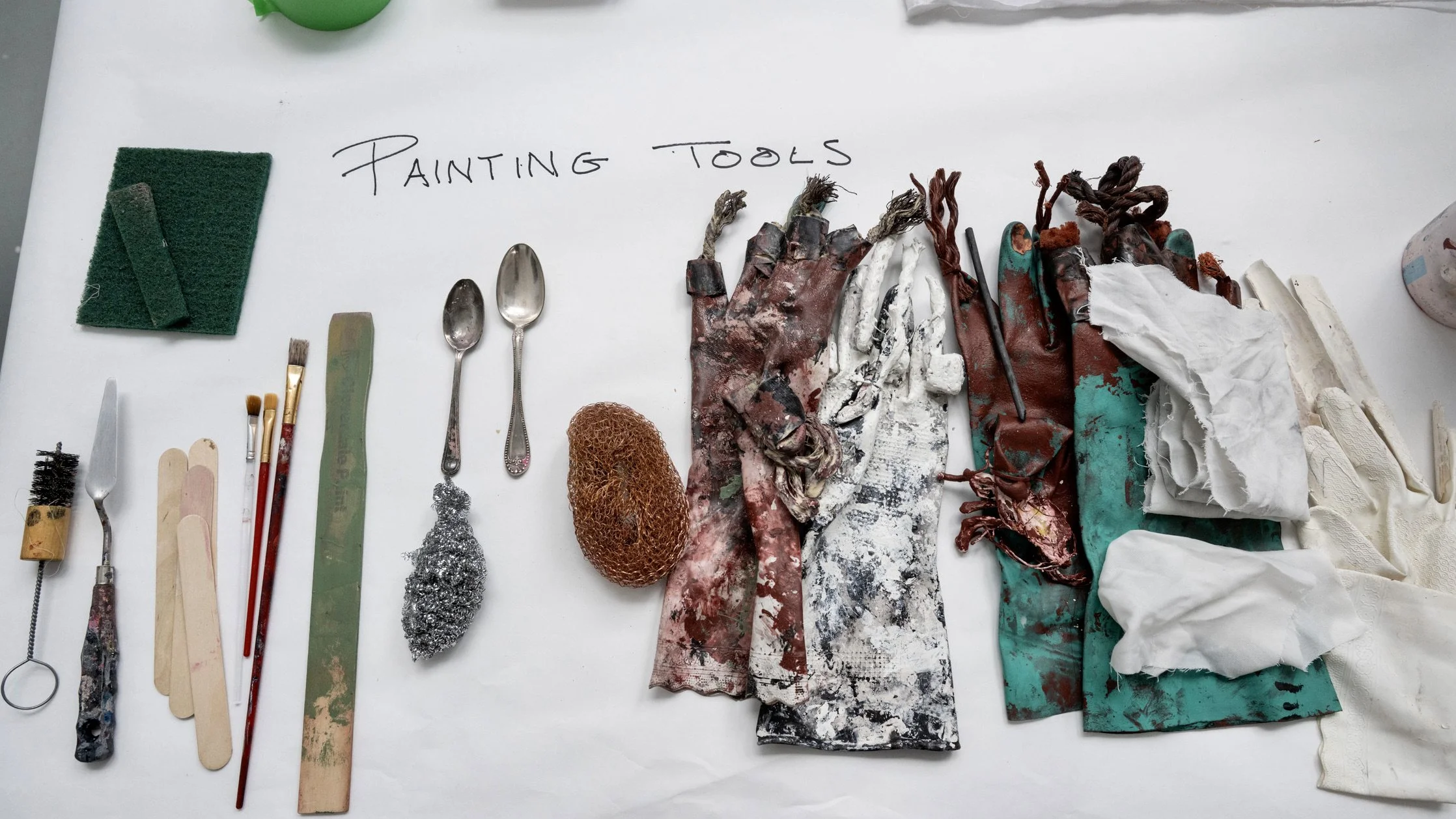 Tools. Photo credit: Abigaile Edwards, Banff Centre, 2025