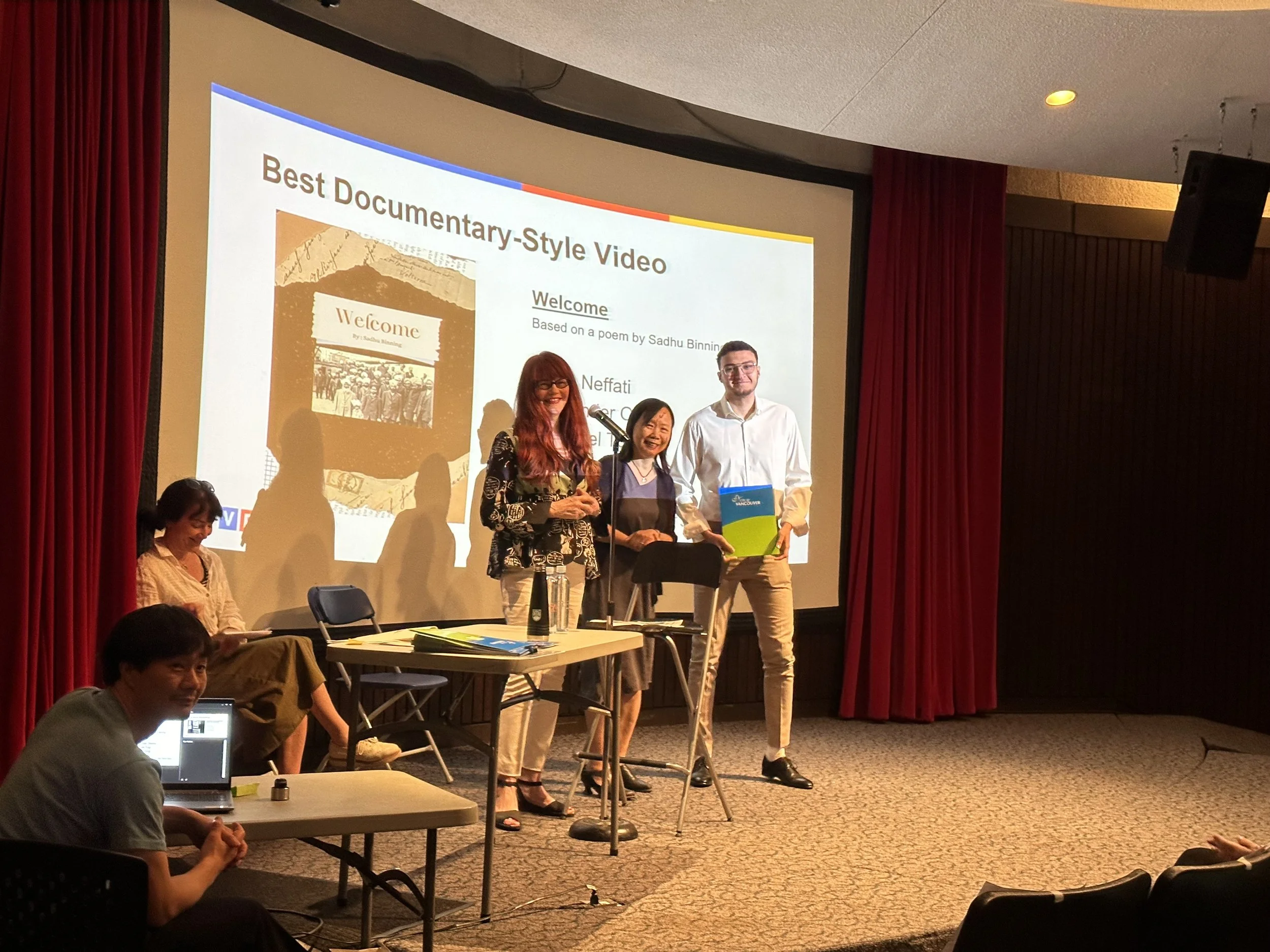 Award Ceremony, Museum of Vancouver, 2023