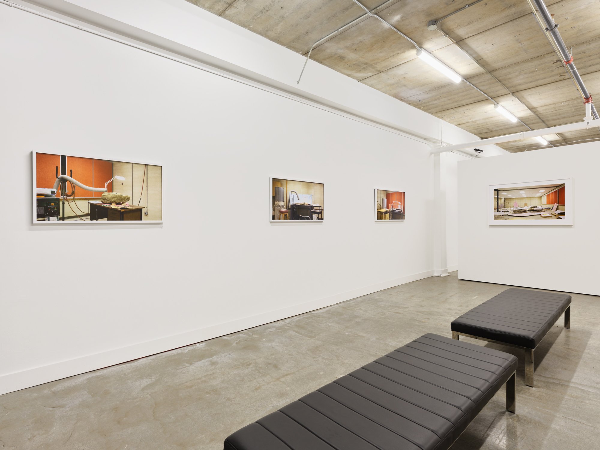 Installation view, "Becoming Anarchival". Kate Hennessy and Trudi Lynn Smith (Pairatext). Gallery 881, Vancouver. Nov 2- 30 2024. Photograph by Rachel Topham.