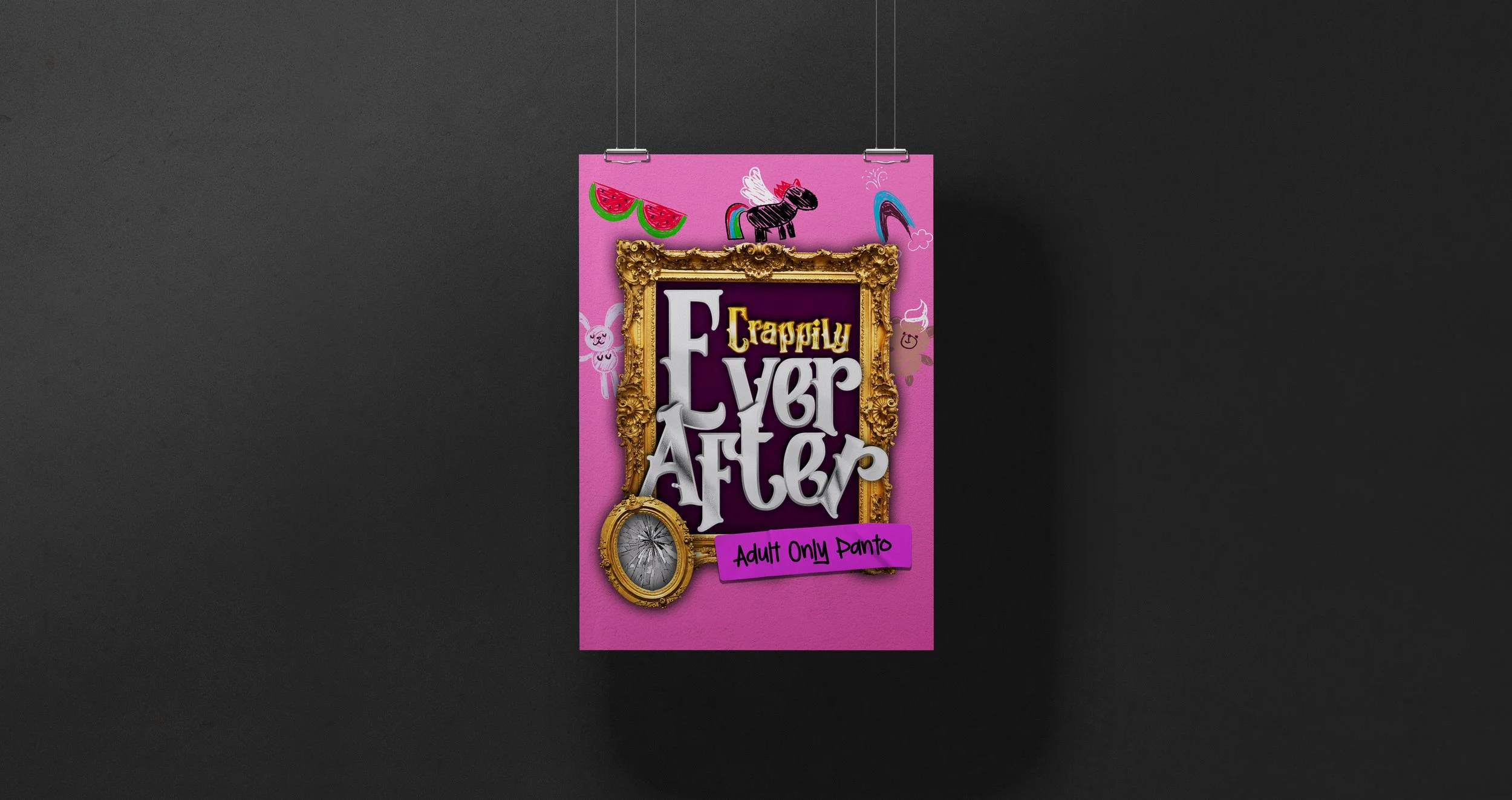 Crappily Ever After - Adult Panto Artwork