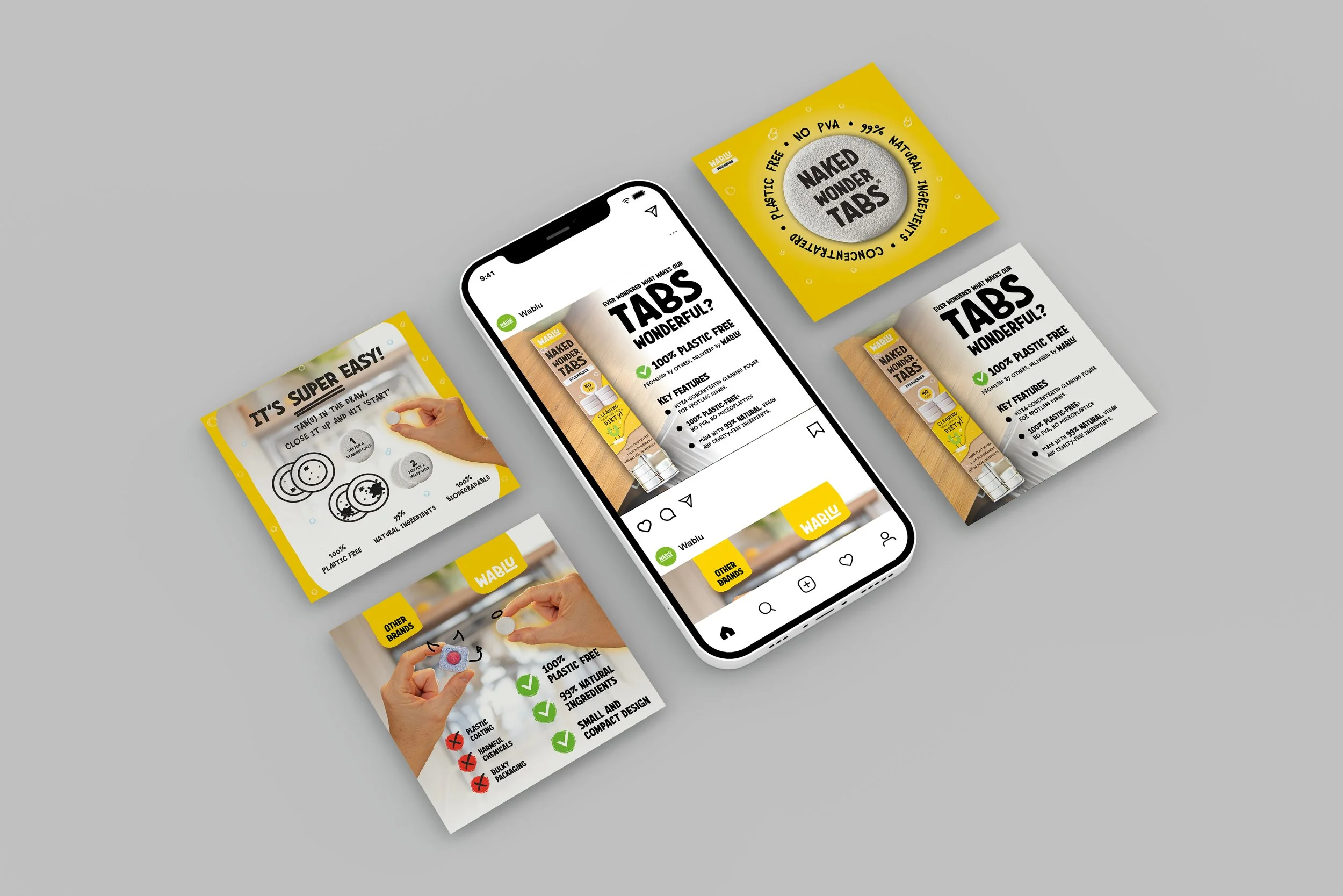 Wablu - Social Media Posts
