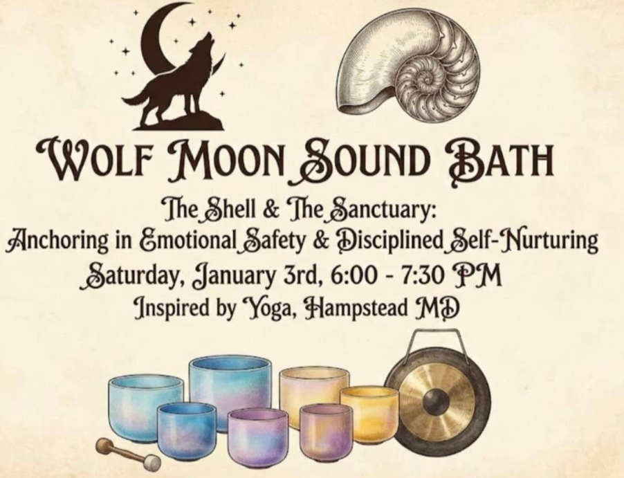 Wolf Moon Sound Bath: The Shell &amp; The Sanctuary