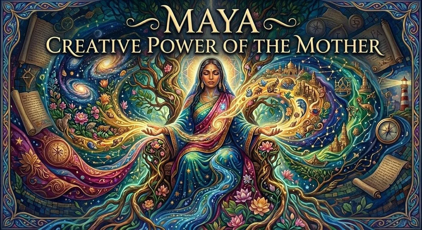 ​The Sacred Mirror: Motherhood, Maya, and the Dance of Non-Duality