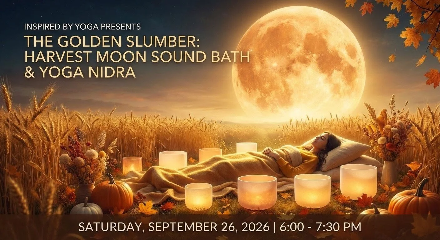The Golden Slumber: Harvest Moon Sound Bath &amp; Yoga Nidra