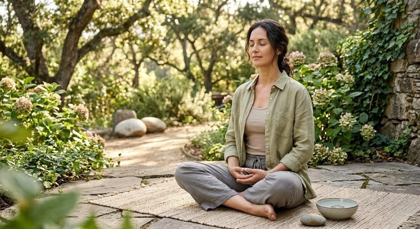 A peaceful closing image reflecting the Ayurvedic wisdom that your nature is not a mystery to be solved but a relationship to be cultivated
