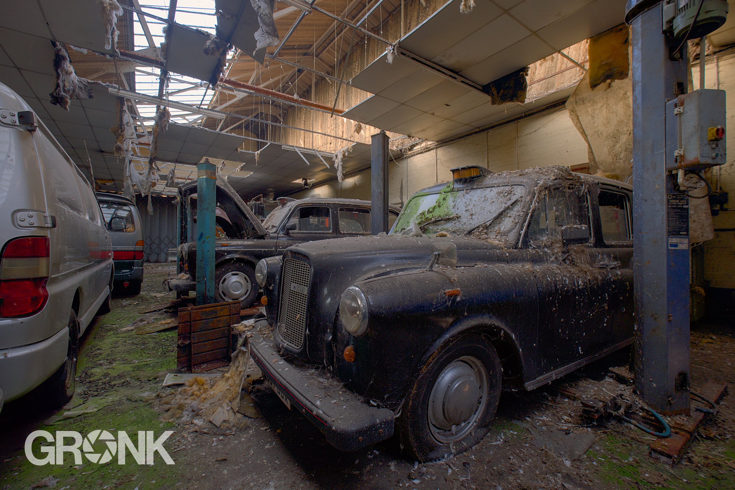 Taxi Graveyard, Liverpool