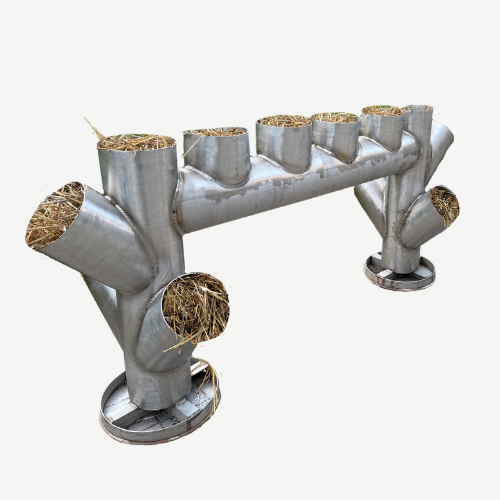 Horizontal Planter with 8" Pots