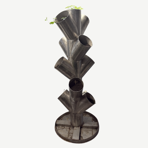Vertical Planter with 8" Pots