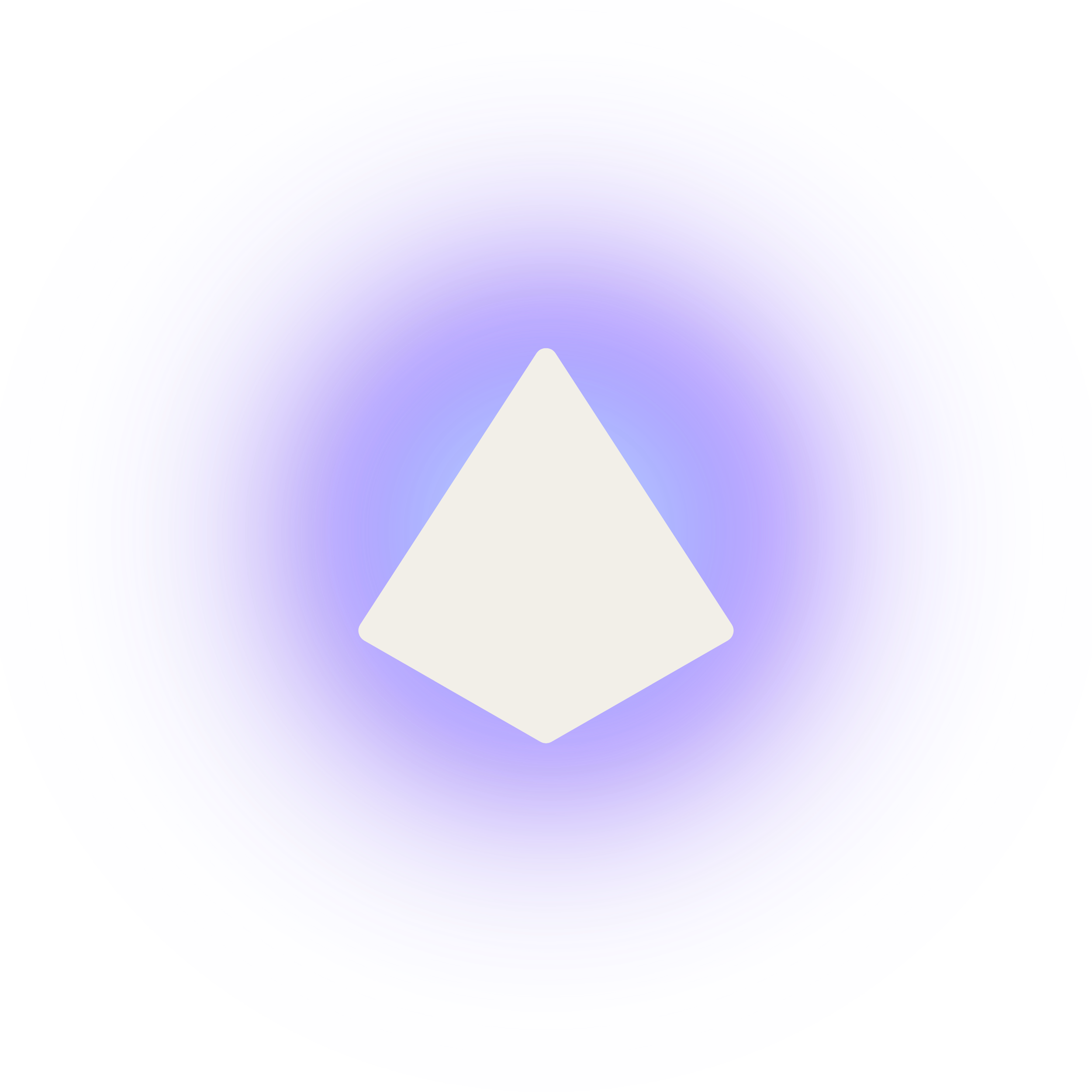 A circular icon with a purple gradient background and a white upward-pointing arrow in the center.