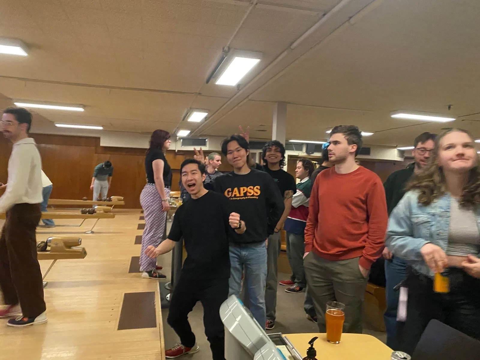 Photo taken by VP Events Eden W. at the GAPSS Bowling Night. (03/20/26)