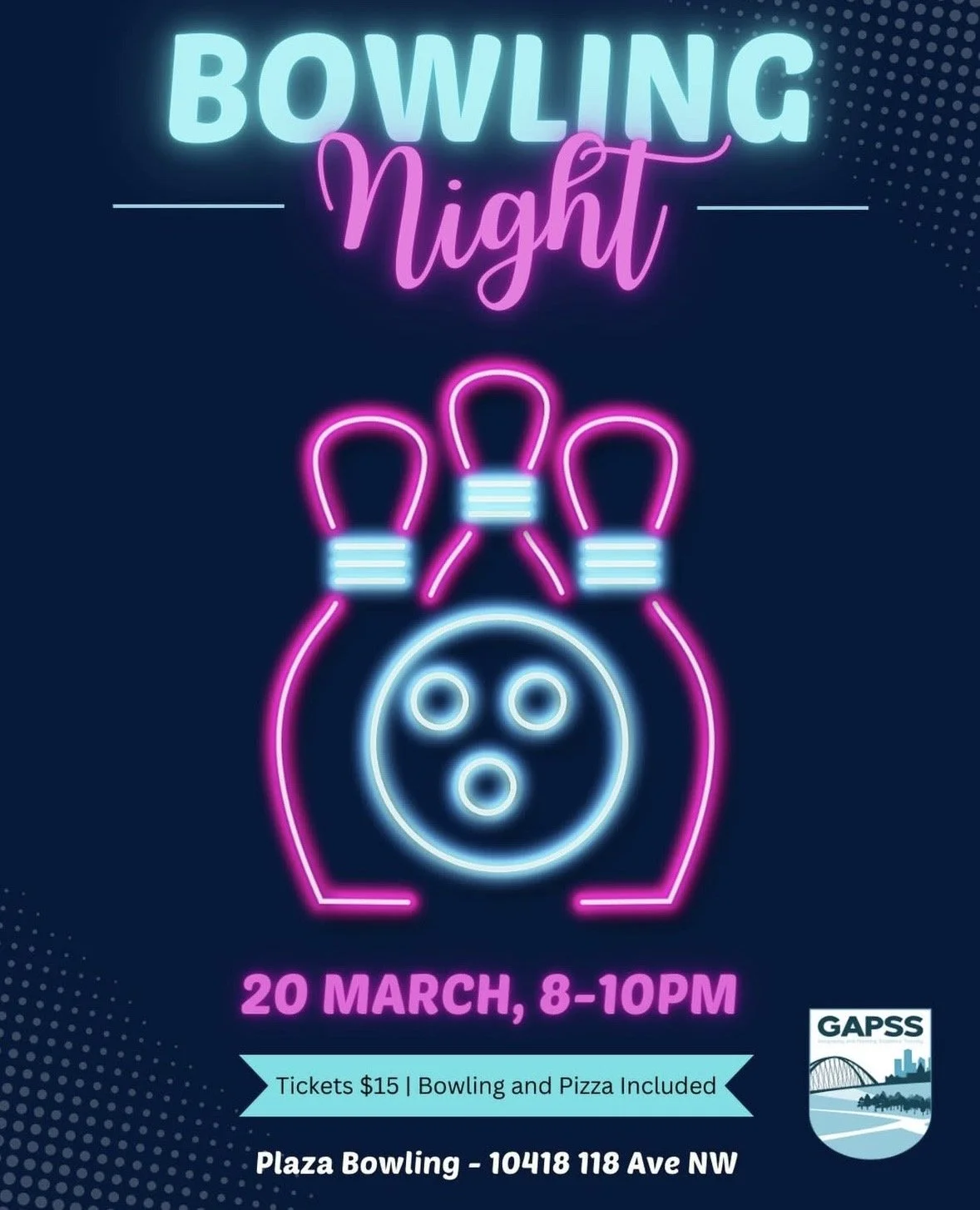 GAPSS Bowling Night!