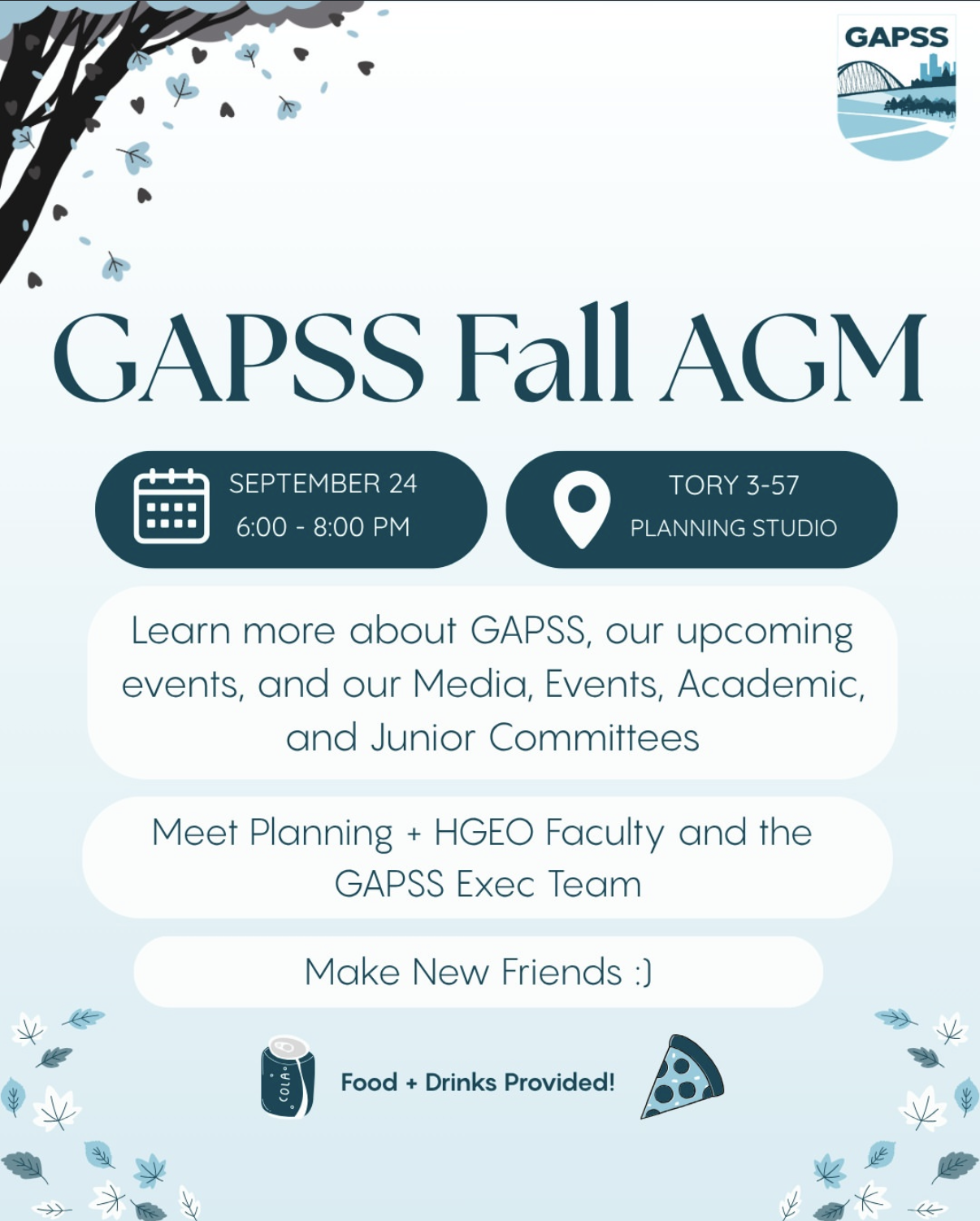 GAPSS Fall Annual General Meeting