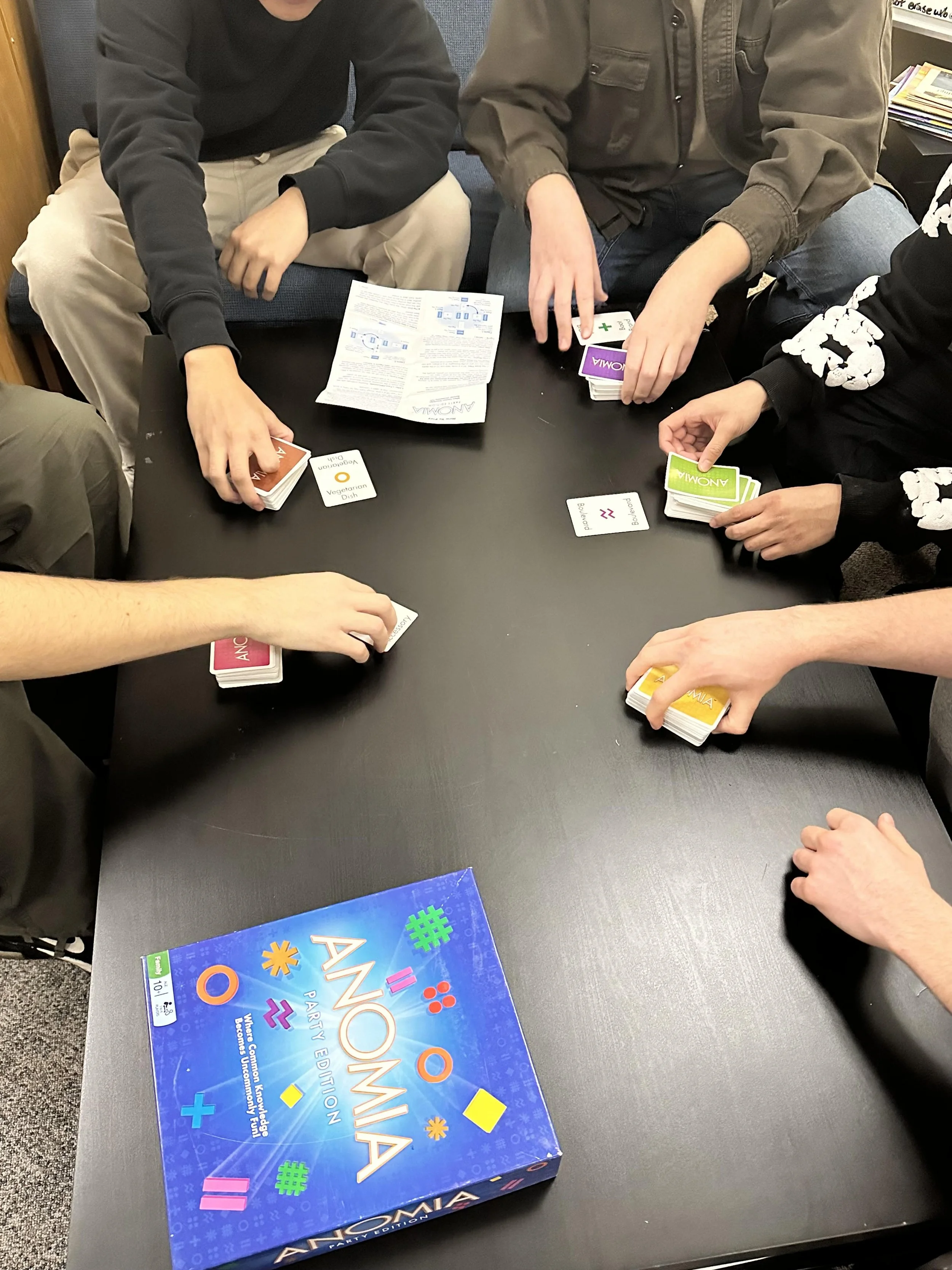 Photo taken by GAPSS Member Anjeli F. during a First and Second Year Weekly Study Room session. (11/5/25)