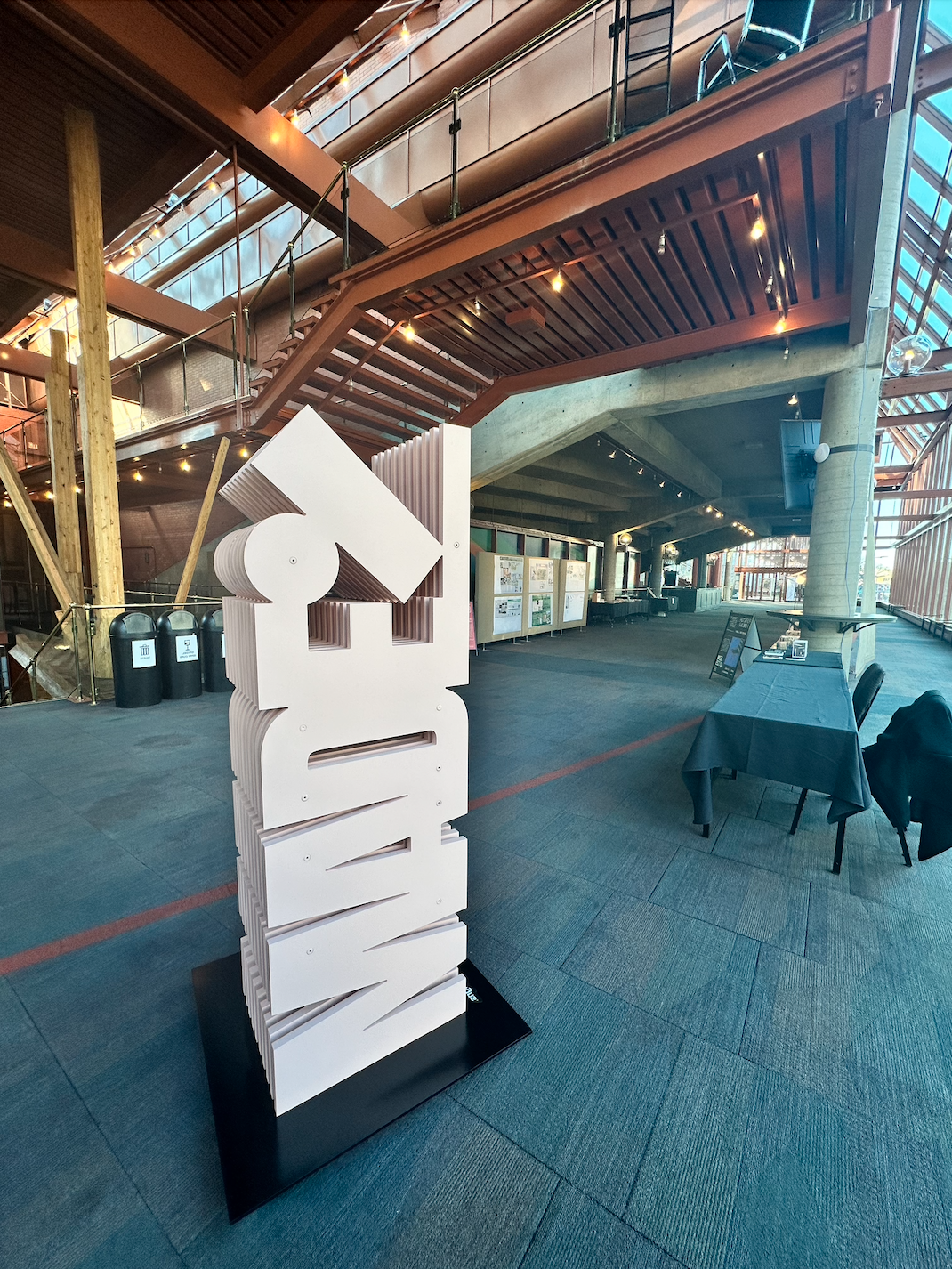 Photo taken by GAPSS member Anjeli F. during MADE Design Week at the Citadel Theatre. 