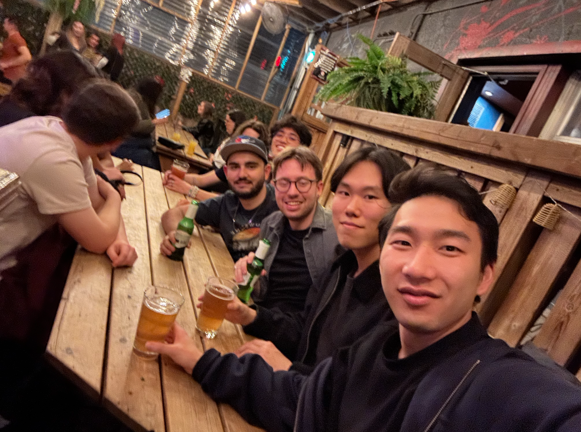 A couple of GAPSS members hanging out post bar-night! (03/06/26)