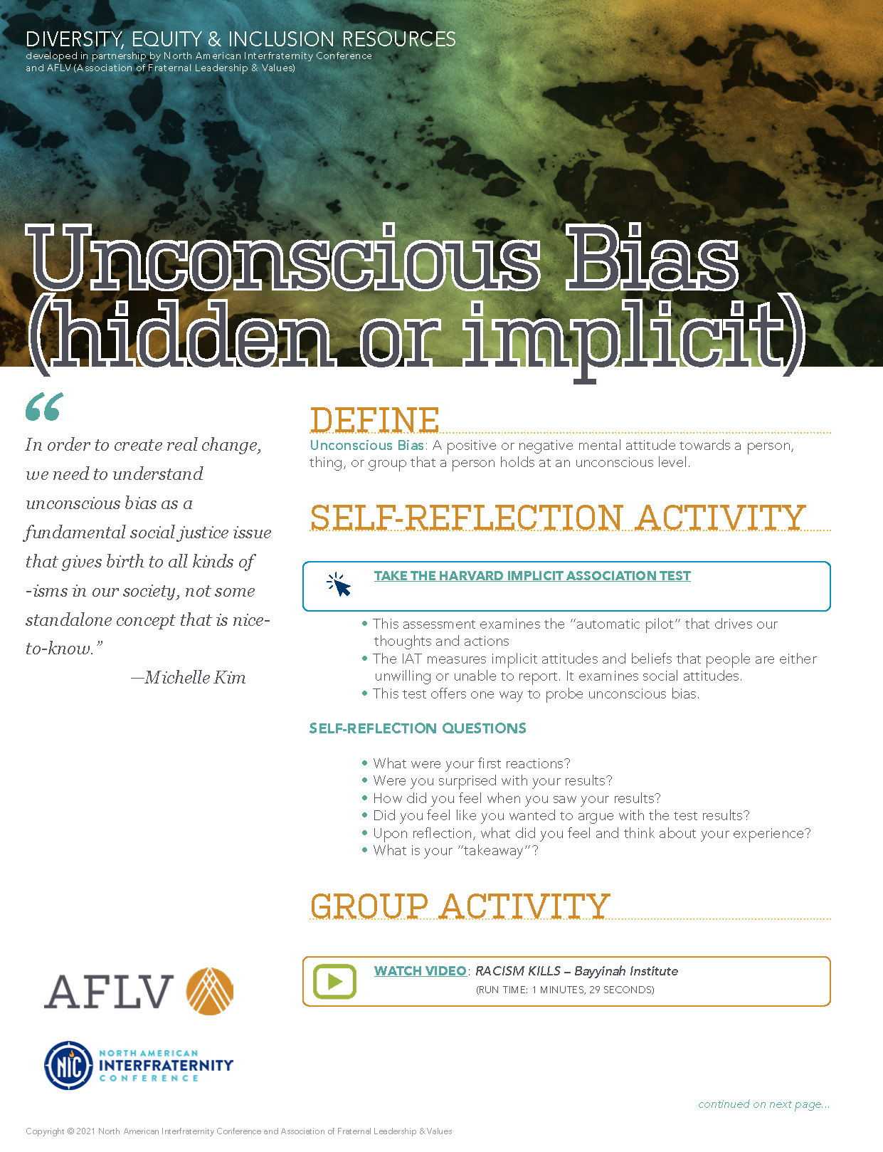 Unconscious Bias