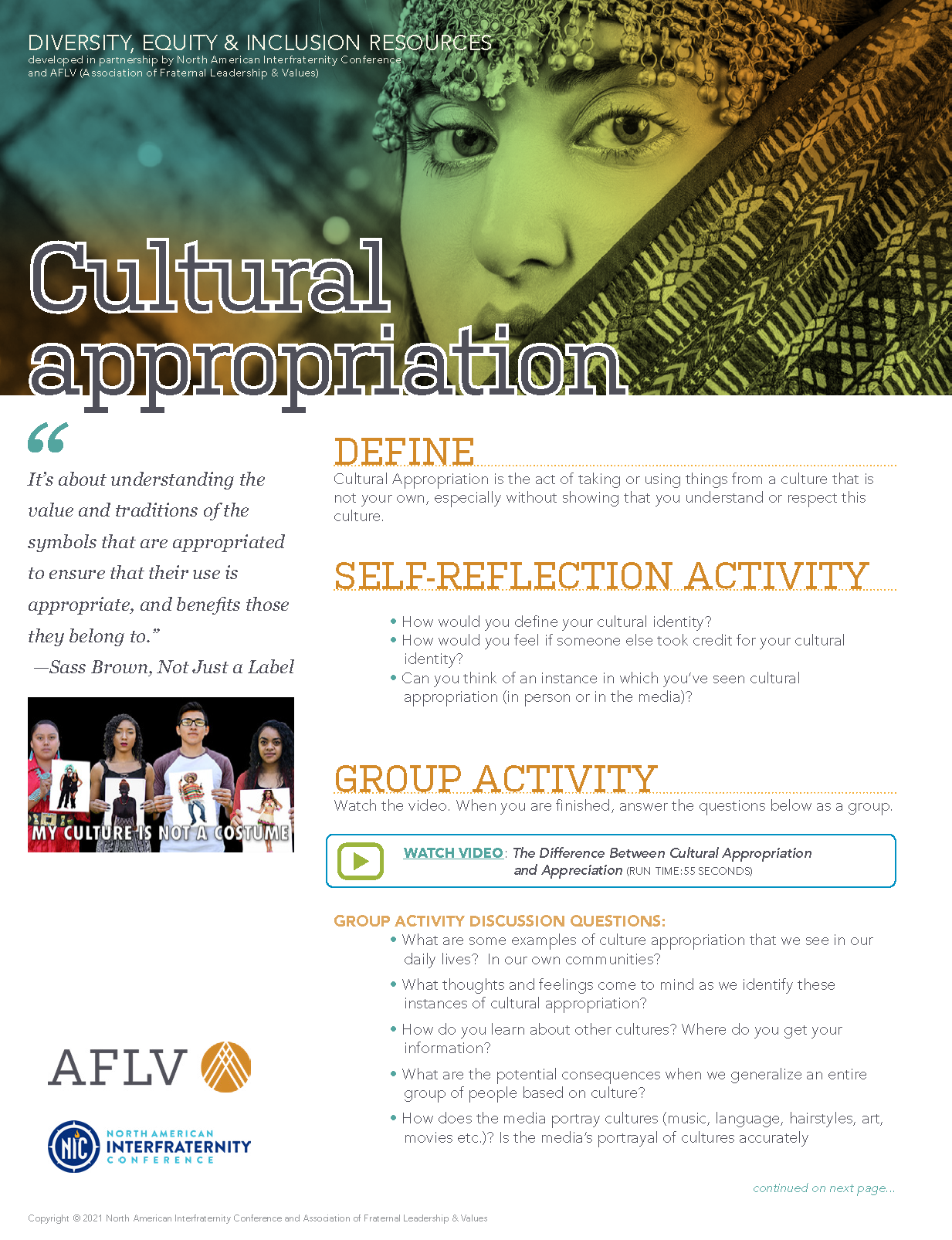 Cultural Appropriation