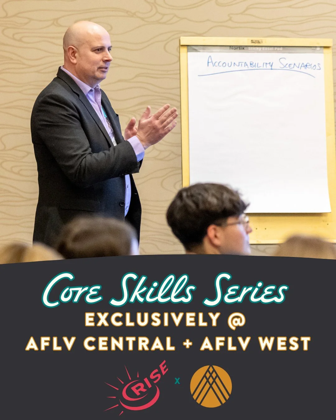 Great leadership takes more than checking boxes, it takes mastering the skills to make your organization thrive! ⚙️💪⁠
⁠
That&rsquo;s where the Core Skills Series comes in, a hands-on program exclusively at AFLV Central &amp; AFLV West. The perfect r