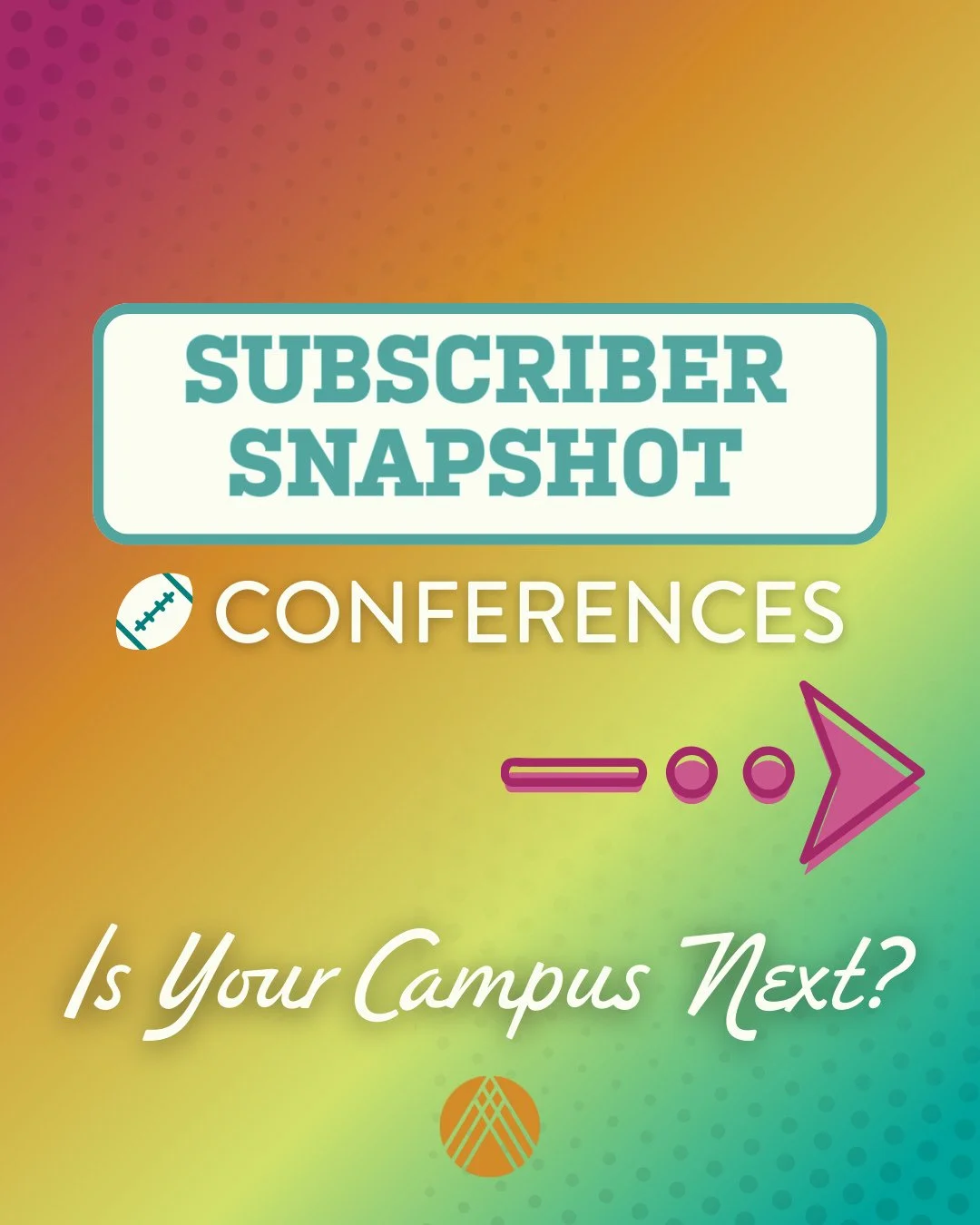 Over 100 campuses are locked in to be a 2026 AFLV Campus Subscriber following our early-bird deadline last week. 👀 🔥⁠
⁠
After a busy weekend of football, we&rsquo;ve taken a snapshot of where the conferences stack-up! 🏈  See where your peers land,