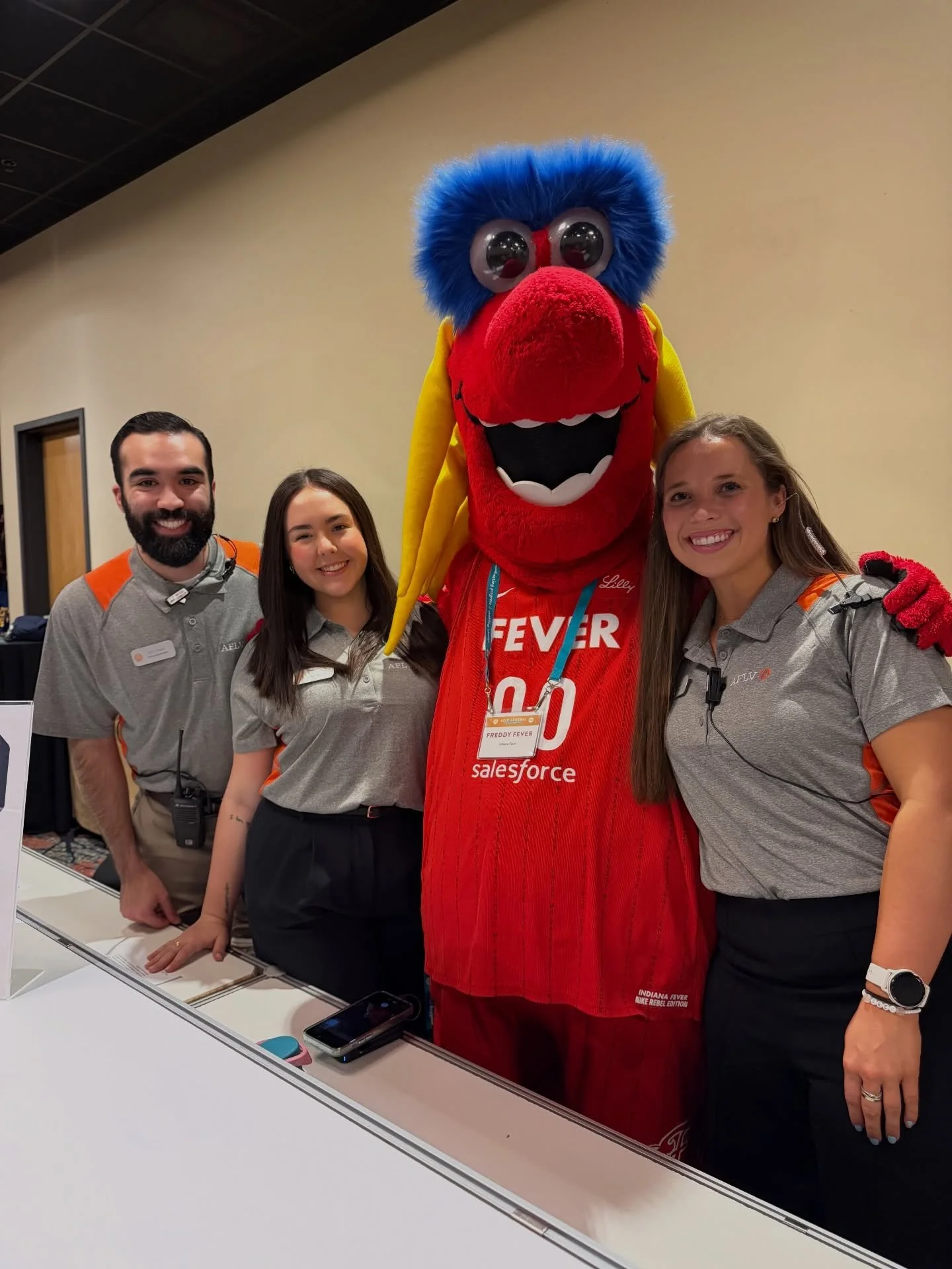 Look who helped us kick off AFLV Central 2026!! 🙌

Friendly reminder from Freddy: registration is open in Griffin Hall until 6:45 PM tonight. Let&rsquo;s make it a great weekend!

#TeamAFLV #AFLVCentral #Fraternity #Sorority