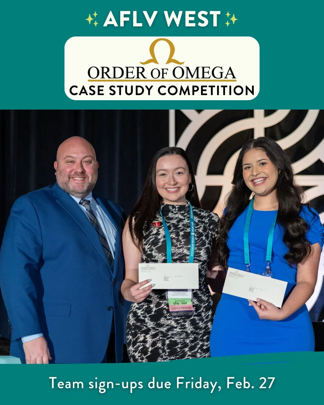 Your leadership. Your ideas. Your moment. 💼 🧠  The Order of Omega Case Study Competition is happening at #AFLVWest!⁠
⁠
This is your chance to:⁠
🤝 Collaborate with fellow fraternity &amp; sorority members⁠
📚 Tackle real challenges facing FSL commu