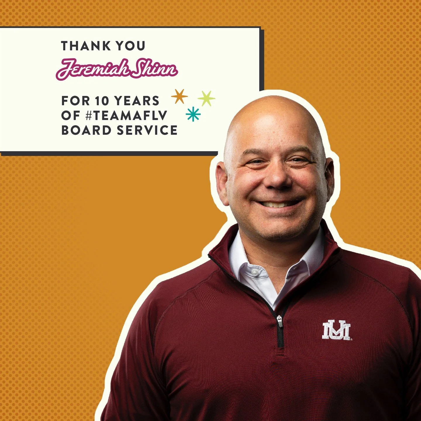 10 years of leadership. Countless contributions. A lasting impact on AFLV.⁠
⁠
Today, we celebrate Jeremiah Shinn as he concludes a decade of service on the AFLV Board of Directors.⁠
⁠
Jeremiah has helped shape AFLV by challenging conventional wisdom 