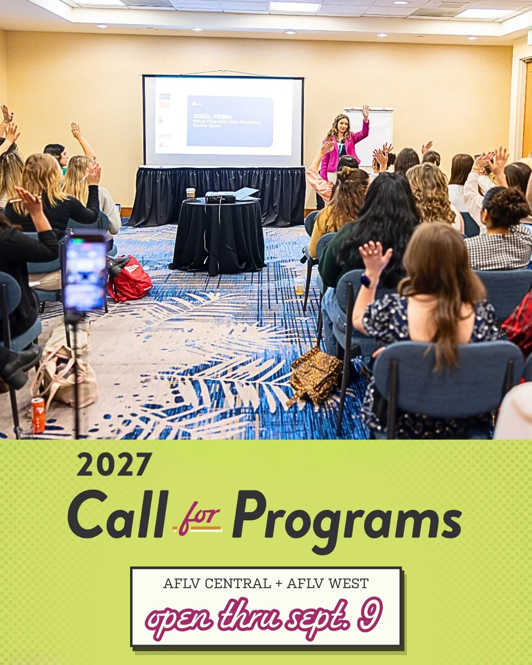 Every great idea starts with someone willing to share it 🎤 🤝 And with one week left to submit, we&rsquo;re looking for a few more of those ideas!⁠
⁠
As we build the 2027 #AFLVCentral and #AFLVWest educational experiences, we especially want to see 