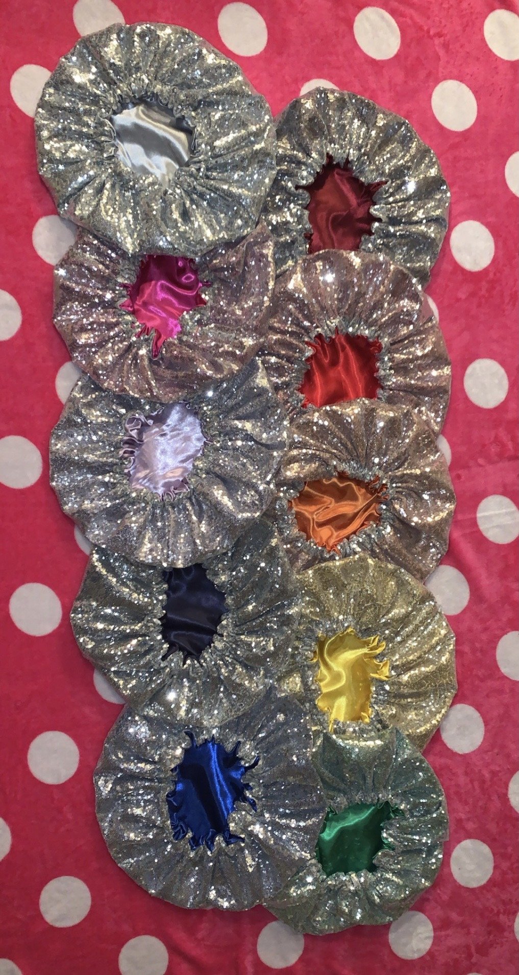 Sequin Bonnets (10) Wholesale