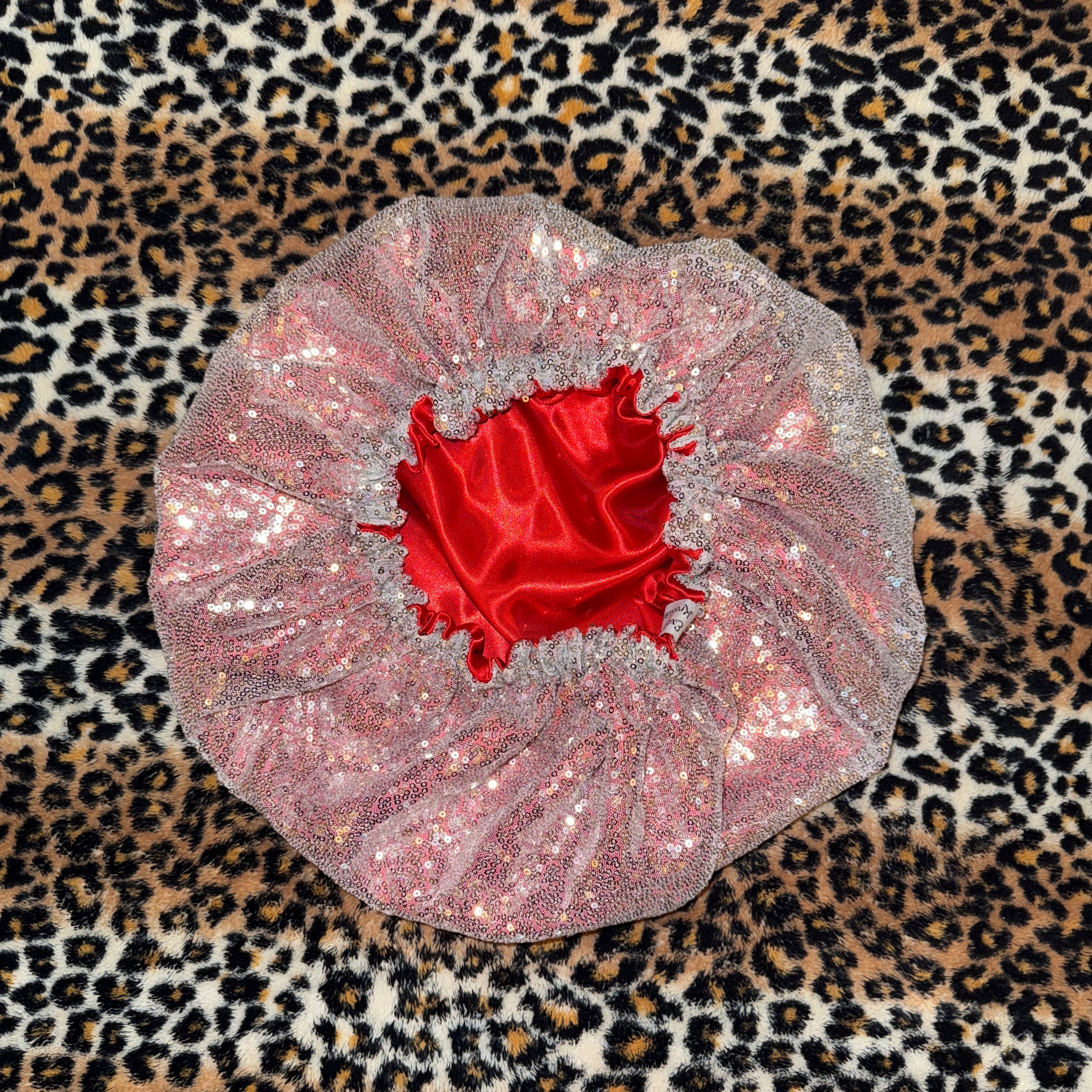 Red Sequin Bonnet