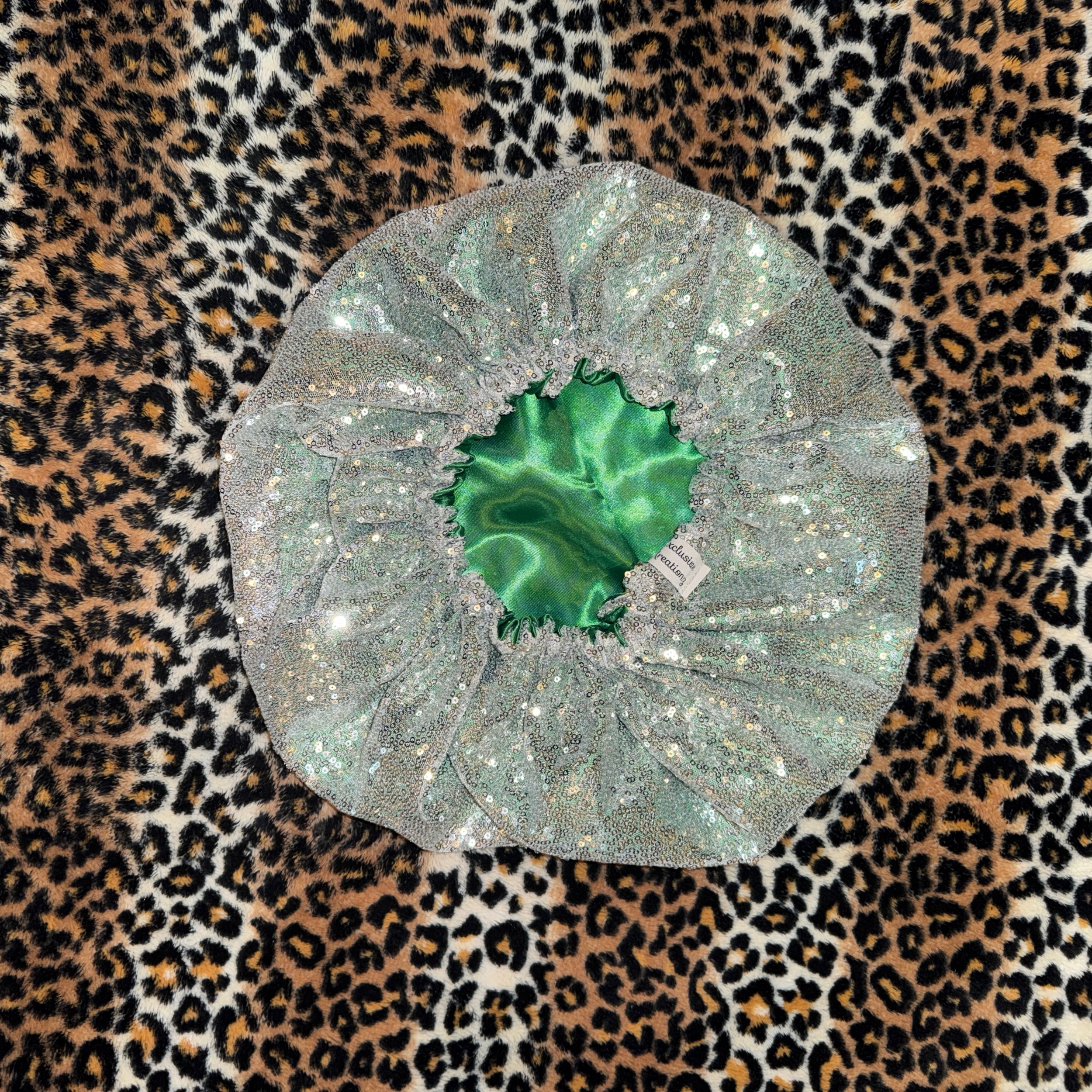 Green Sequin Bonnet