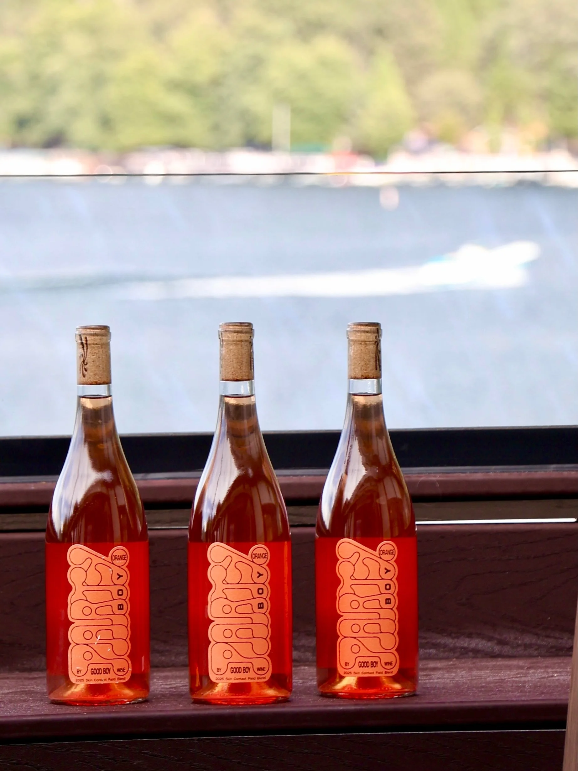 🍷 Cheers to the weekend! 

🎉 All weekend long, enjoy 10% OFF bottles and glasses of Party Boy Red by @goodboywine!

ℹ️ Light, juicy, and wildly drinkable, this chilled Santa Barbara mega-blend (12.5% ABV) blurs the line between a rich ros&eacute; a