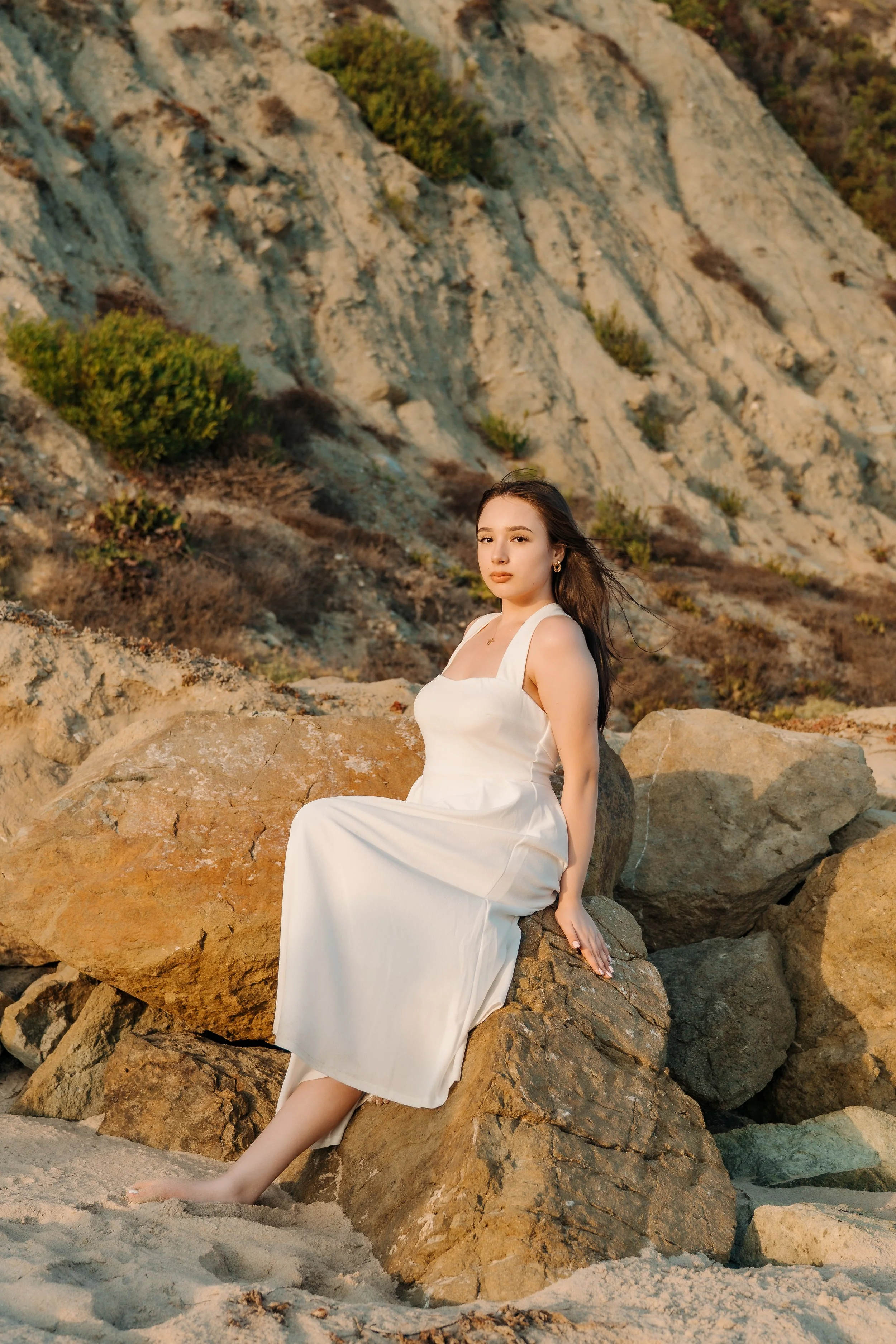 Sunset Photo shoot at the beach with Kiki's Artegraphy photography