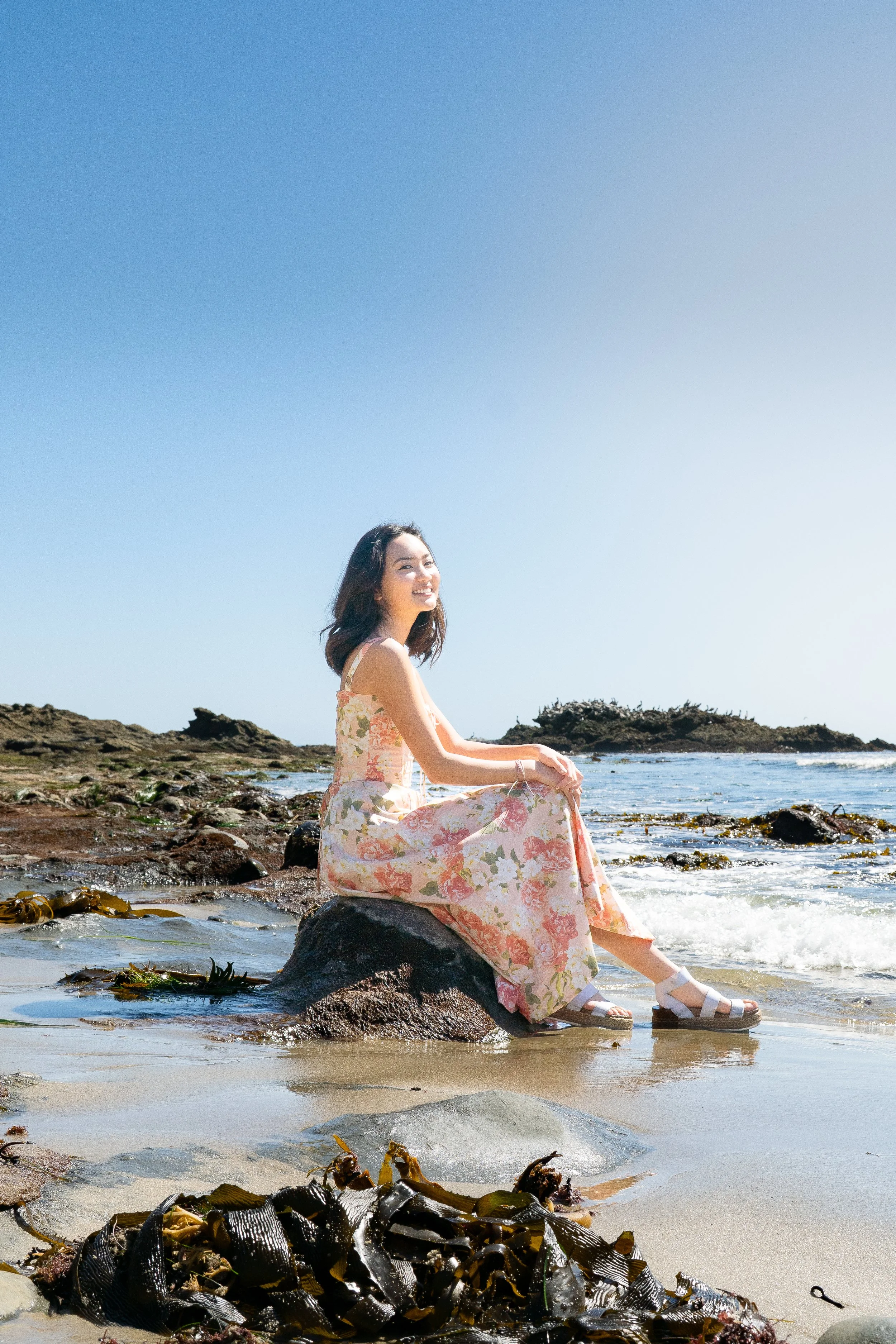 Birthday portraits at Laguna Beach with Kiki's Artegraphy