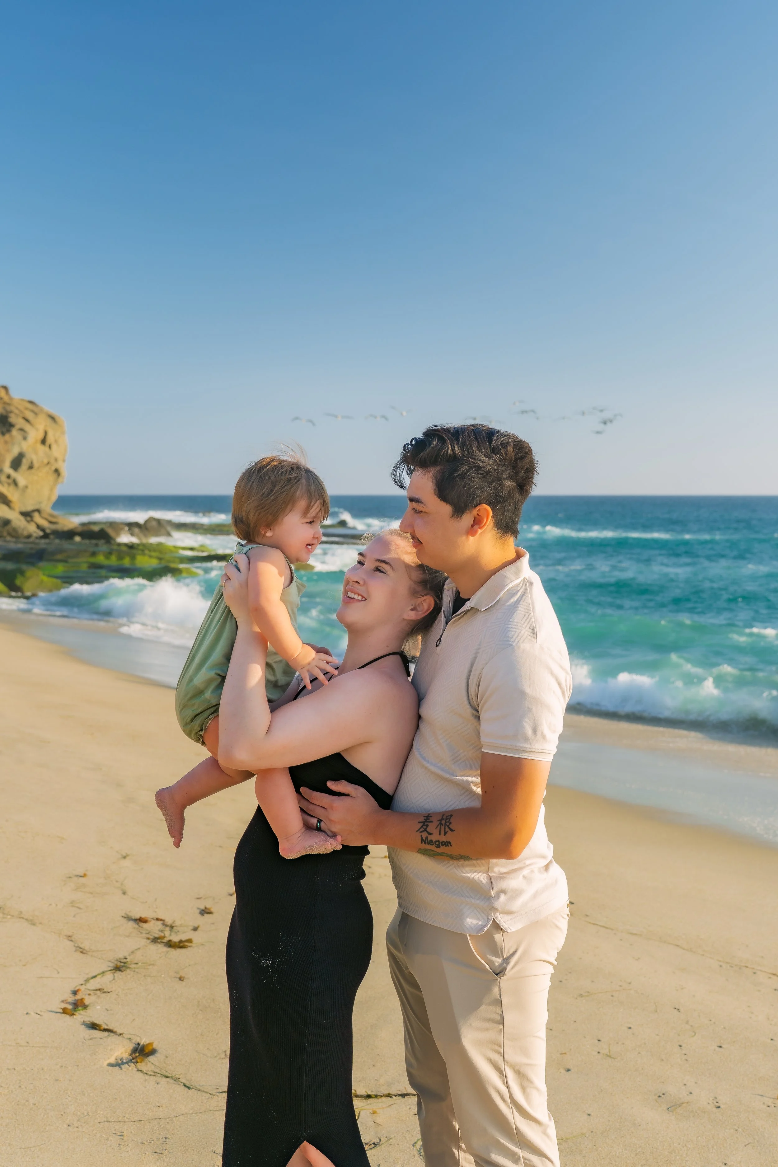 Family Photoshoot at Aliso Beach