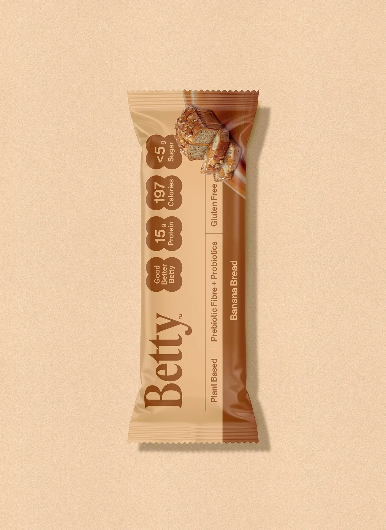 BETTY Bars: Banana Bread protein bar