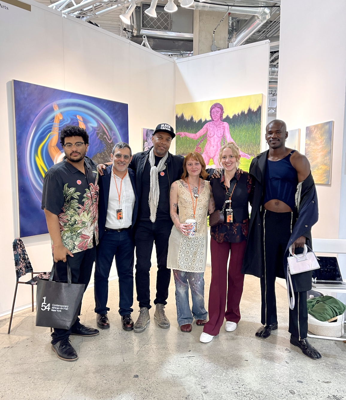 Left to right: Bryan Fernández, Kourosh Mahboubian, Sherwin Banfield, Ali Sutton, Lydia Nobles, and Jeffrey Meris 