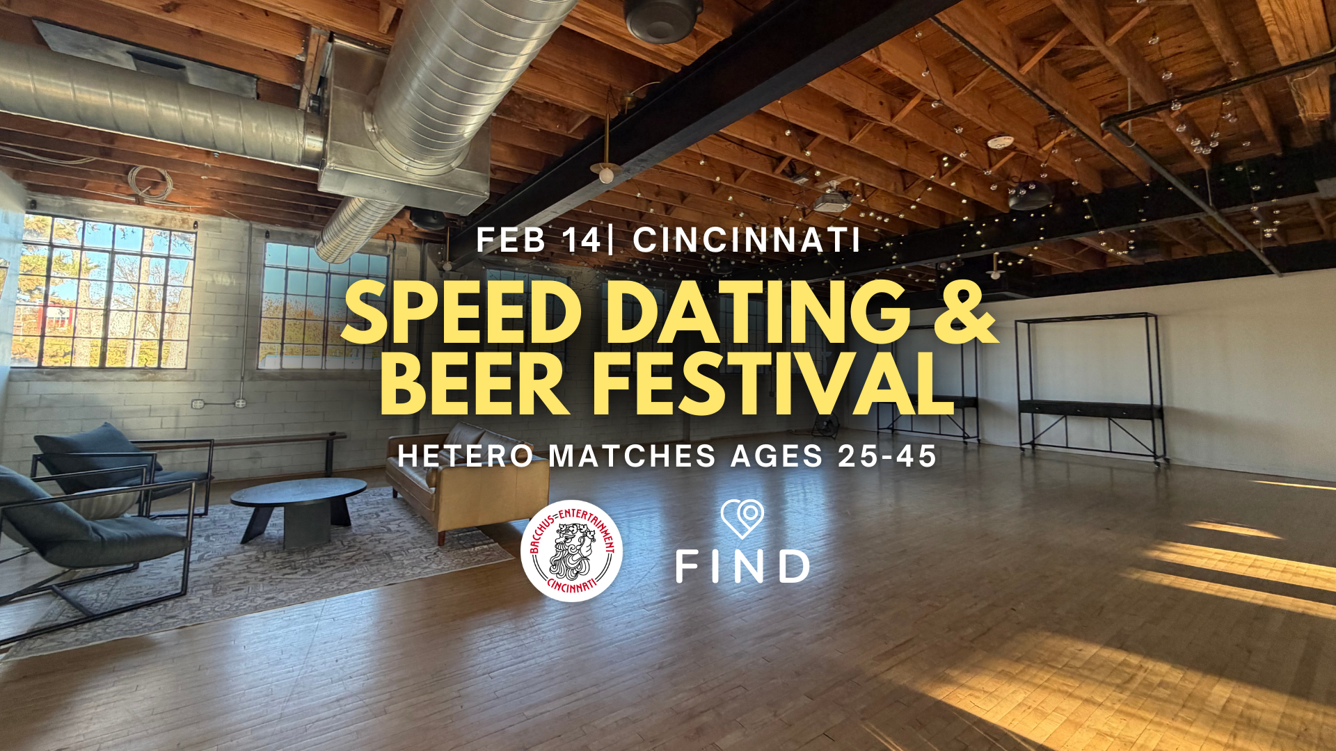 Speed Dating + We Love Beer Festival for Singles Ages 25-45 | Cincinnati