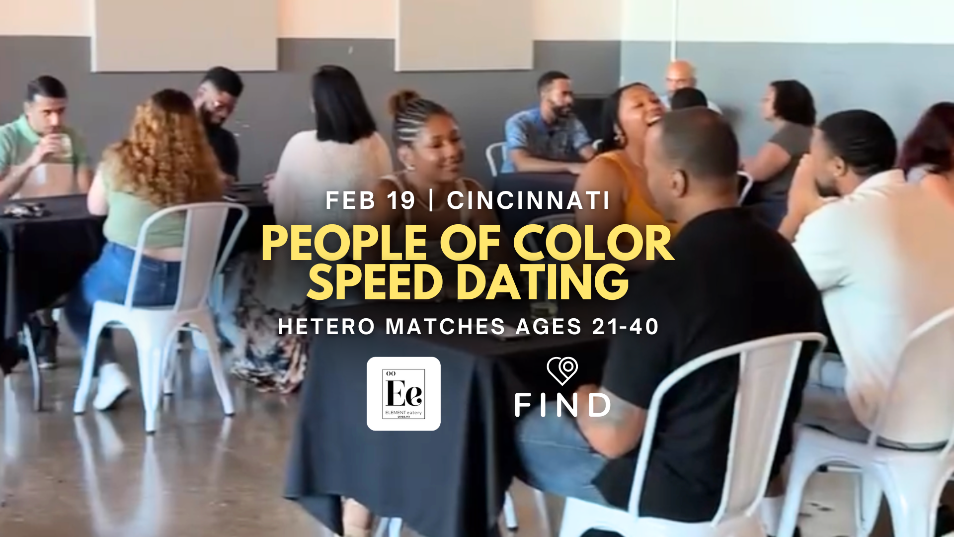 People of Color Speed Dating for Singles Ages 21-40 | Indianapolis