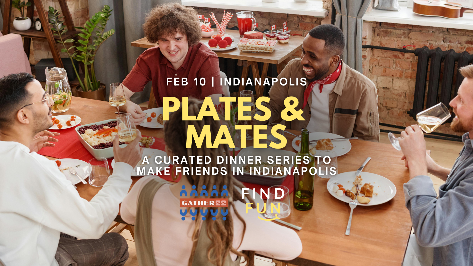 Plates and Mates | A Curated Dinner Series to Make New Foodie Friends