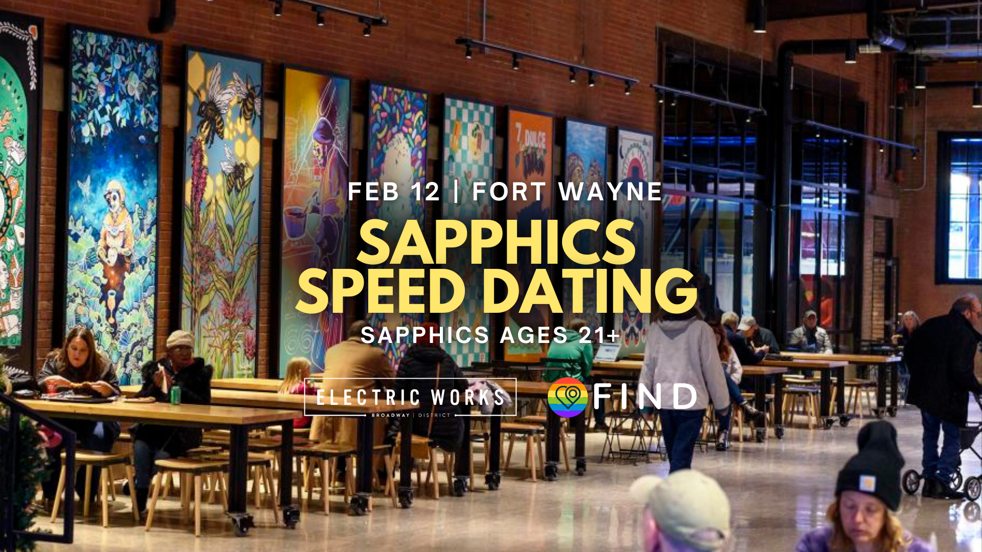 Sapphics Speed Dating Ages 21+ | Fort Wayne, IN