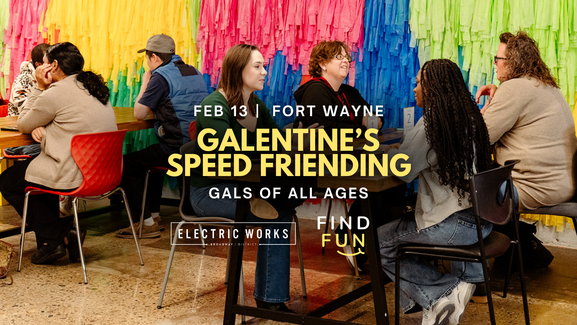 Galentine’s Speed Friending (Make new friends) | Fort Wayne, IN