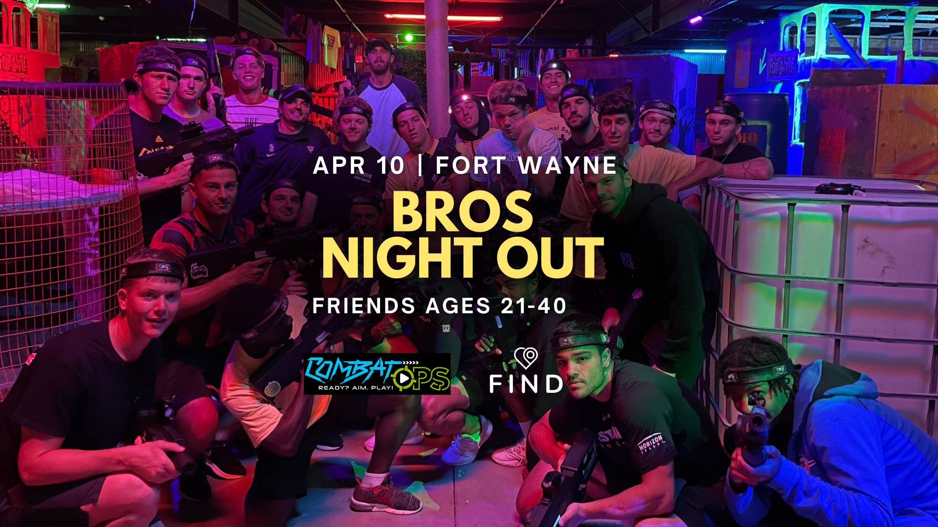Bros Night Out | Make new friends in Fort Wayne