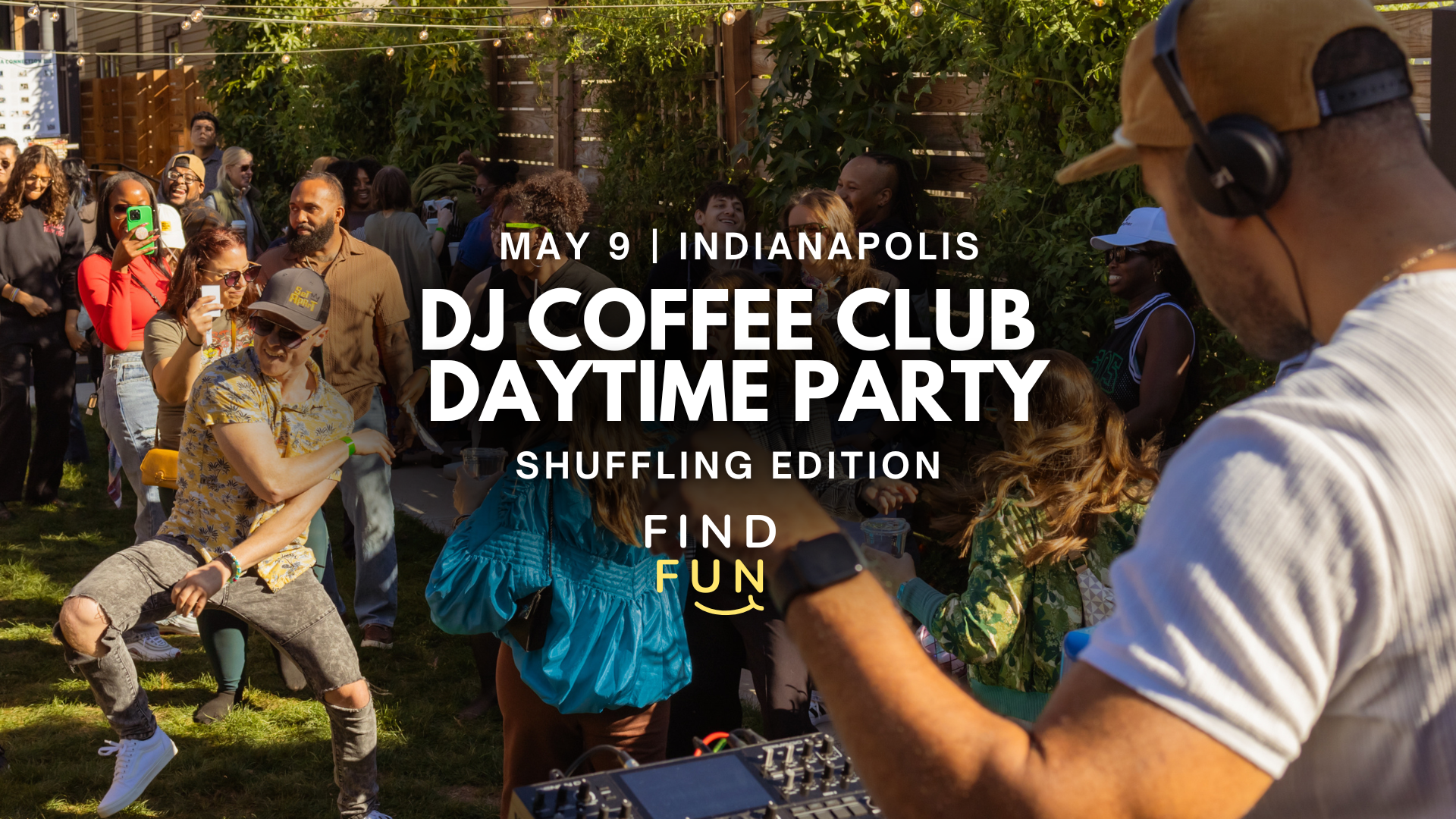 DJ Coffee Club Daytime Party | Shuffling Edition | Indianapolis