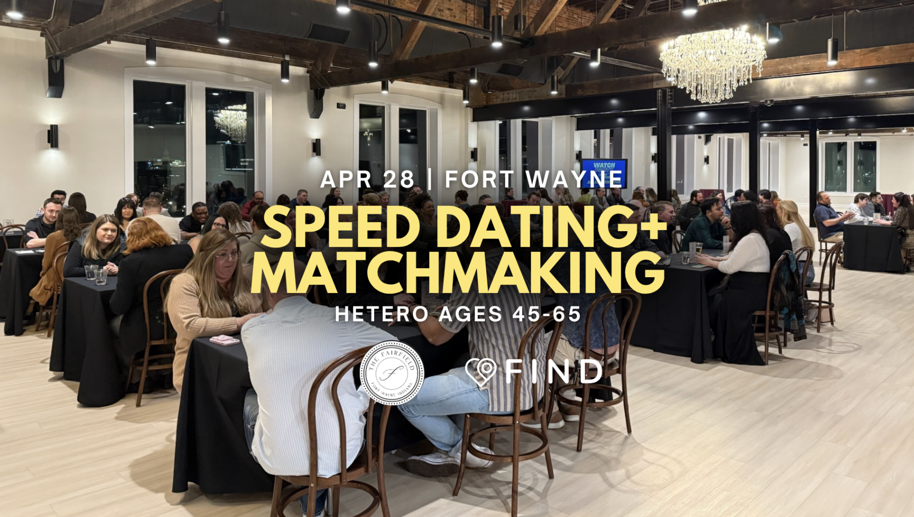 Speed Dating for Gen X Singles Ages 45-65 | Fort Wayne