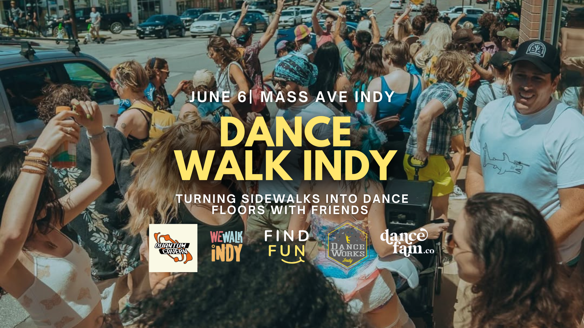 Dance Walk Indy | Mass Ave Indy (Pride theme)