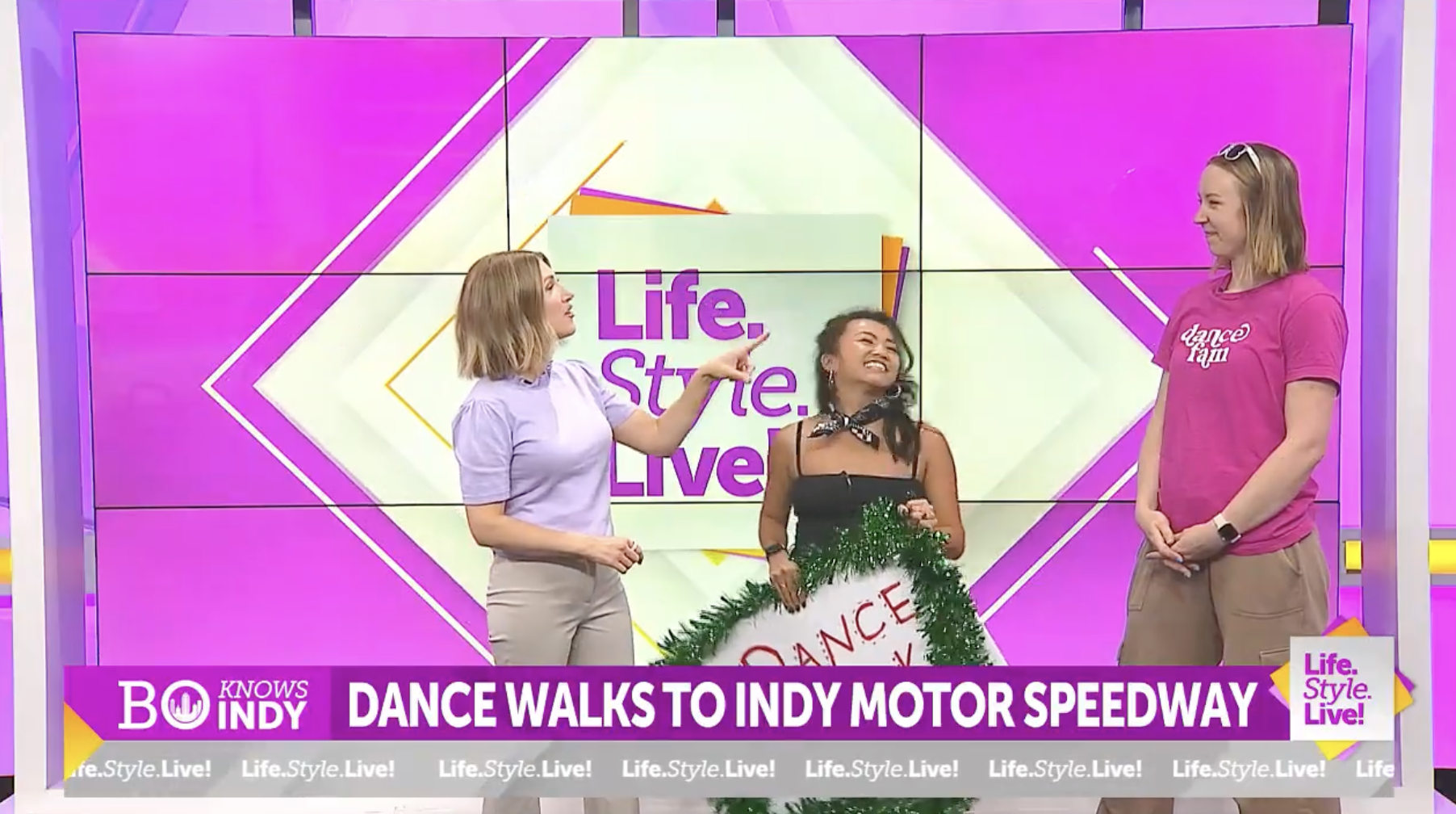 Bo Knows Indy | Dance Walk brings community together for Indy 500 themed event