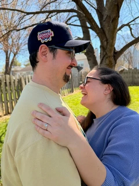 Tyler and Betsy - engaged!